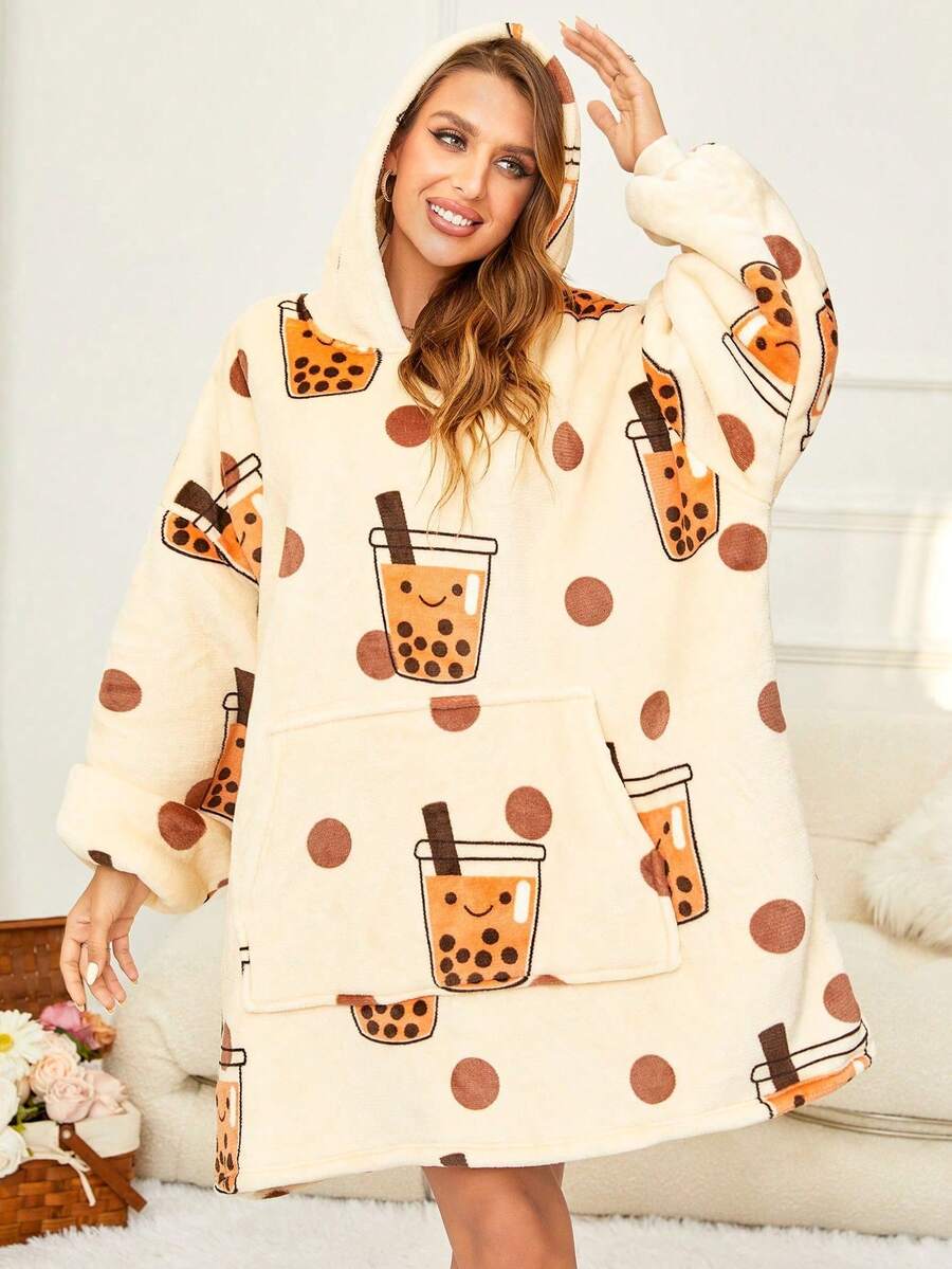 Boba Cozy Blanket Hoodie