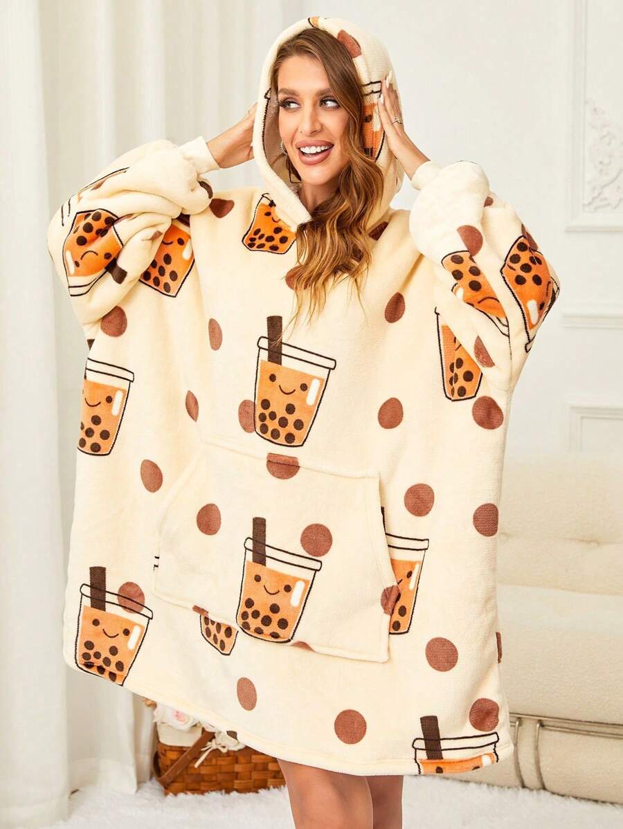 Boba Cozy Blanket Hoodie