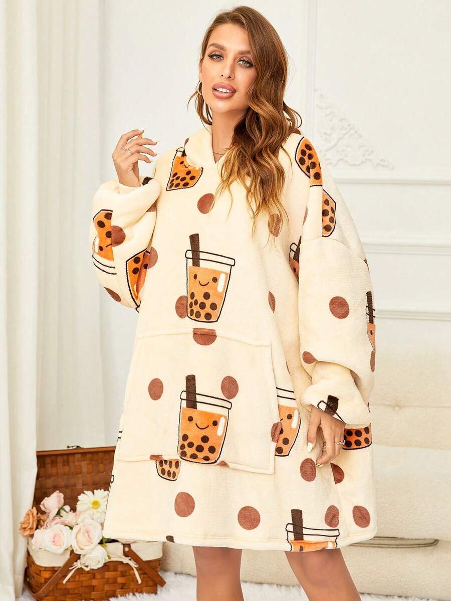 Boba Cozy Blanket Hoodie