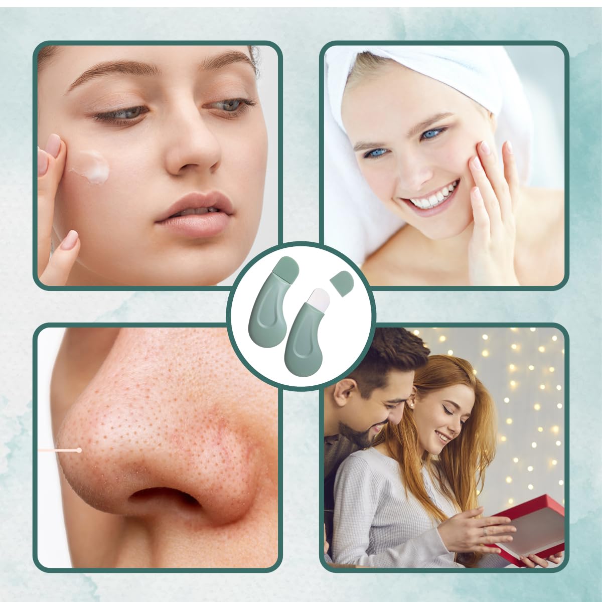 Stainless Steel Facial Acne Scrapper