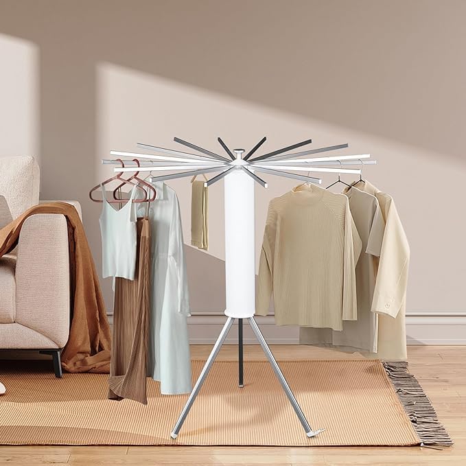 Folding Tripod Clothes Drying Rack