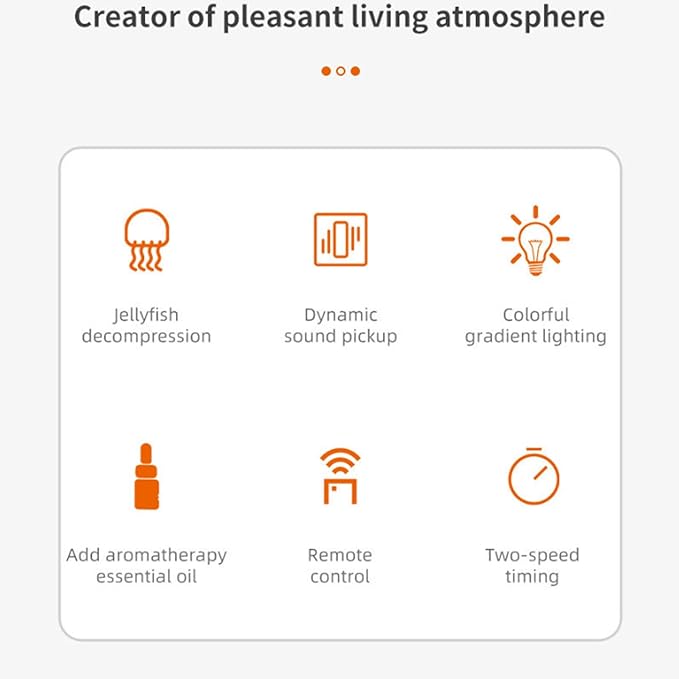 Jellyfish Lamp Diffuser Humidifier