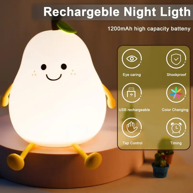 Pear Shaped Night Light