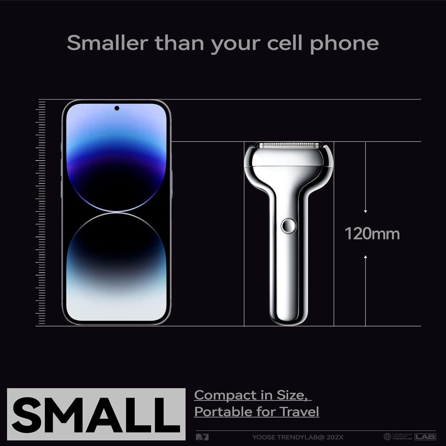 Portable Magnetic Face Shaver Trimmer