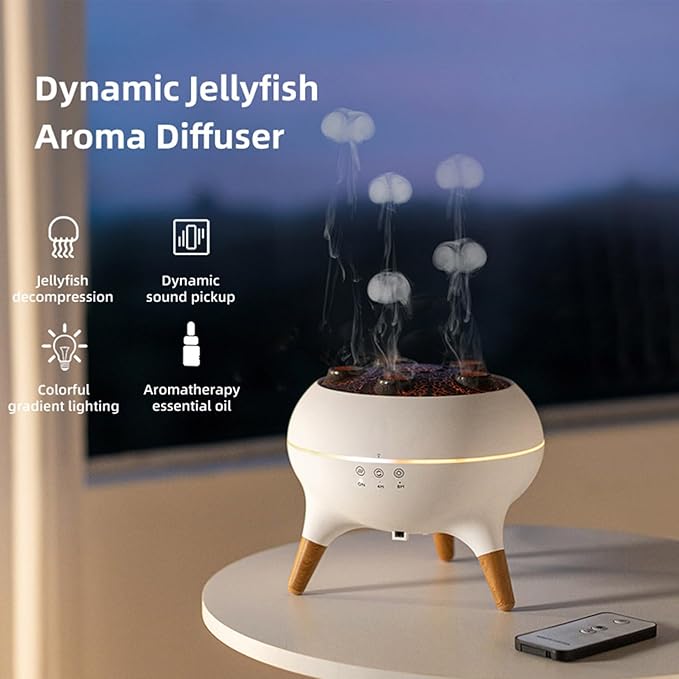 Jellyfish Lamp Diffuser Humidifier