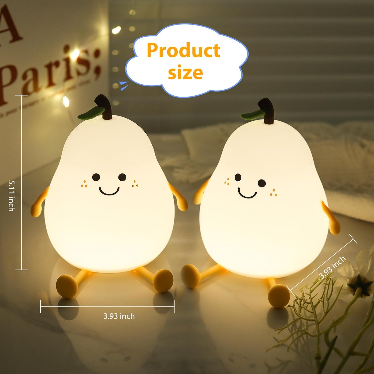 Pear Shaped Night Light