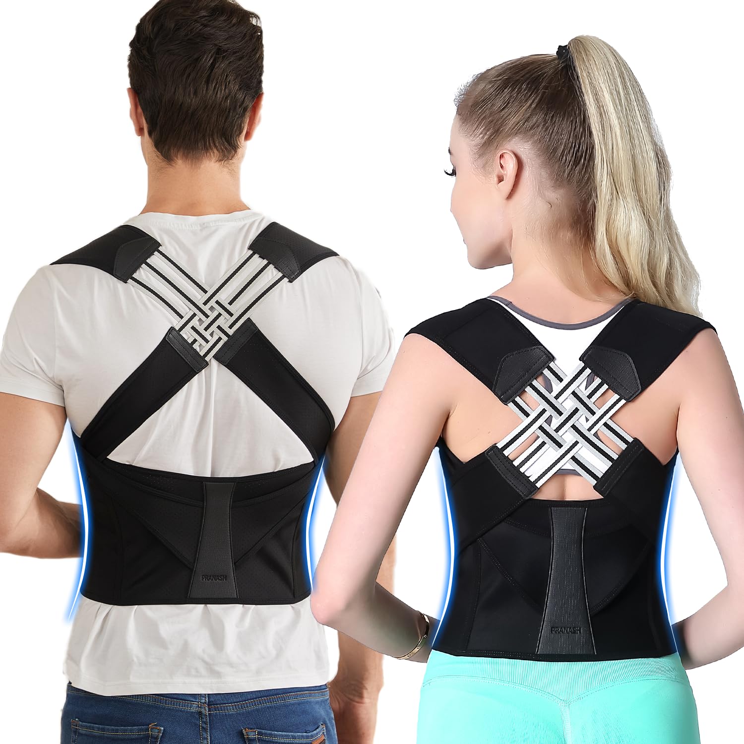 Adjustable Back Posture Corrector for Men & Women