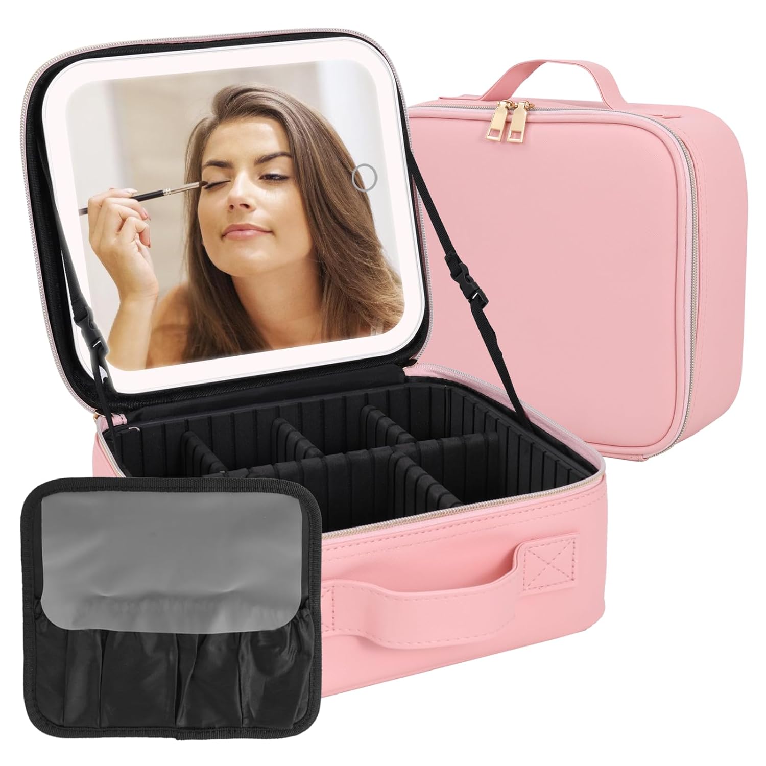 Smart LED Makeup Organizer Bag