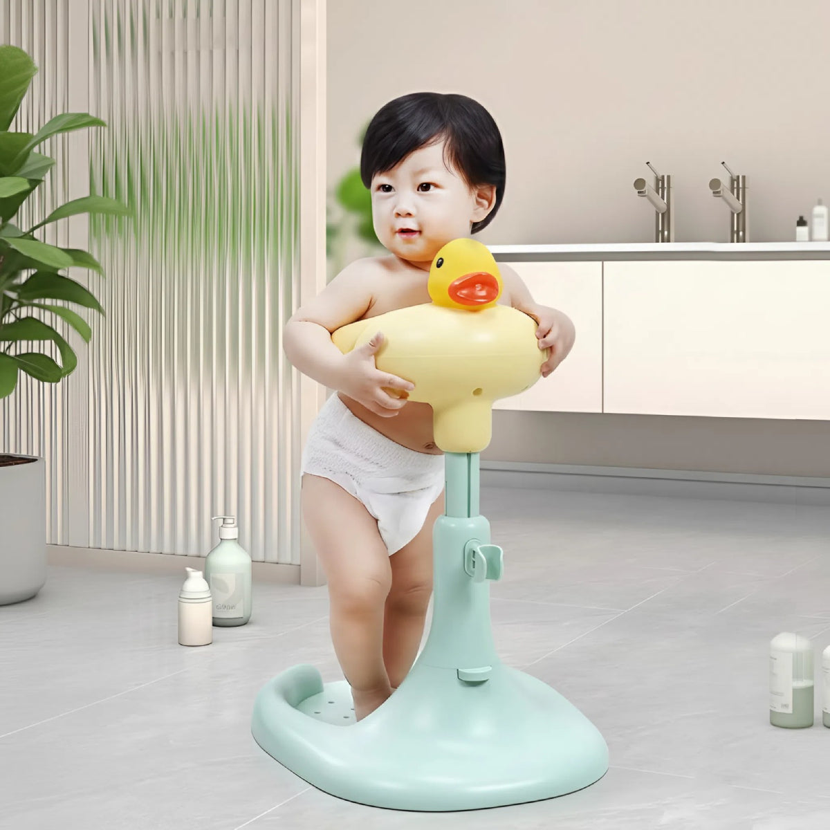 Adjustable Baby Standing Bath