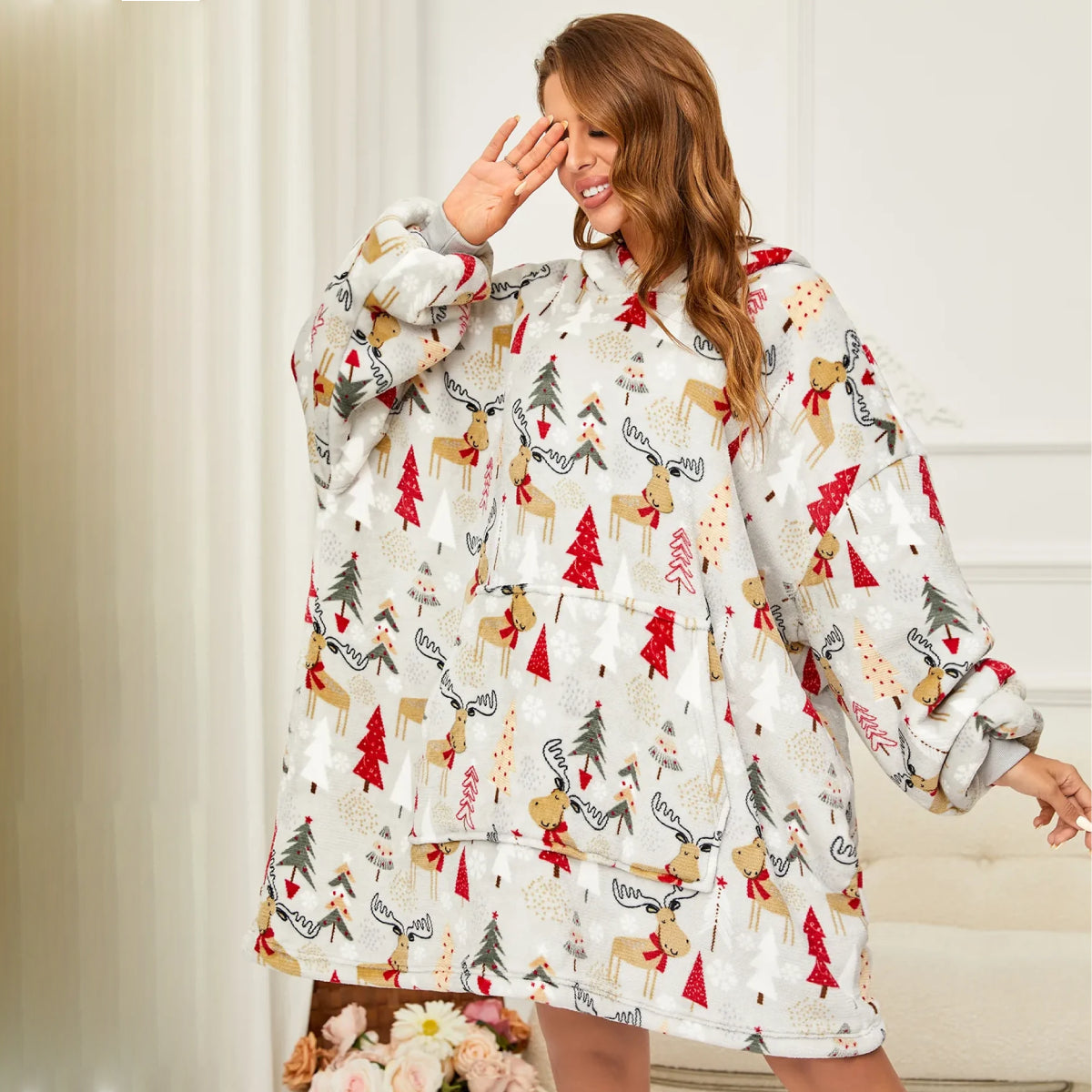 Cozy Xmas Blanket Hoodie