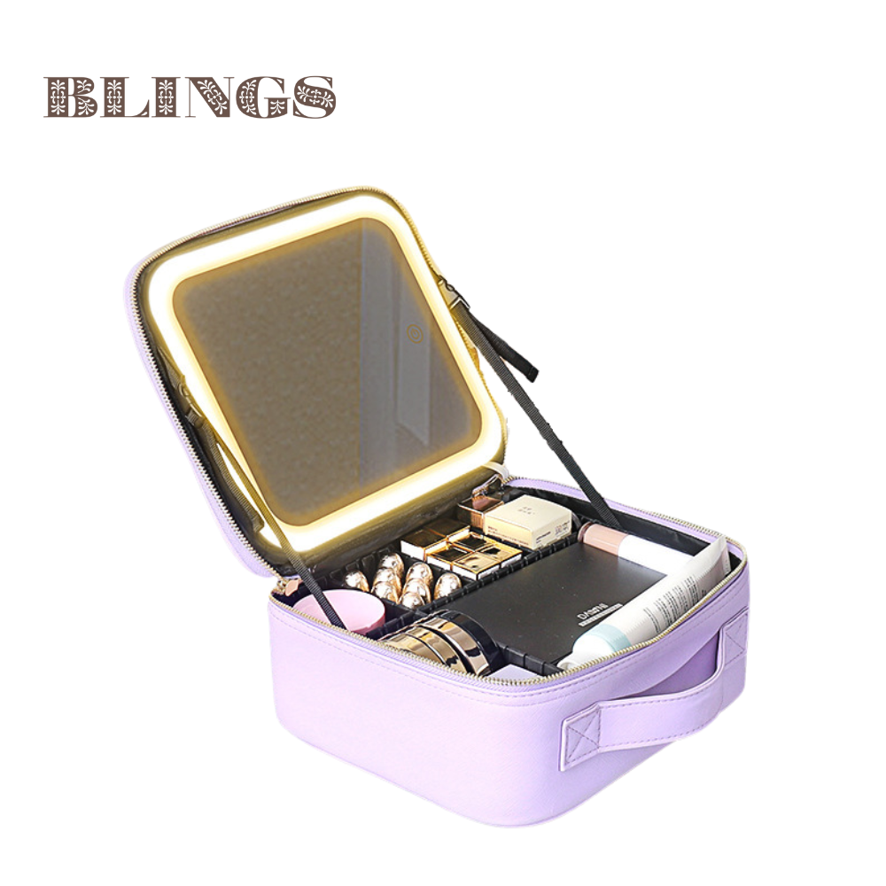 Smart LED Makeup Organizer Bag