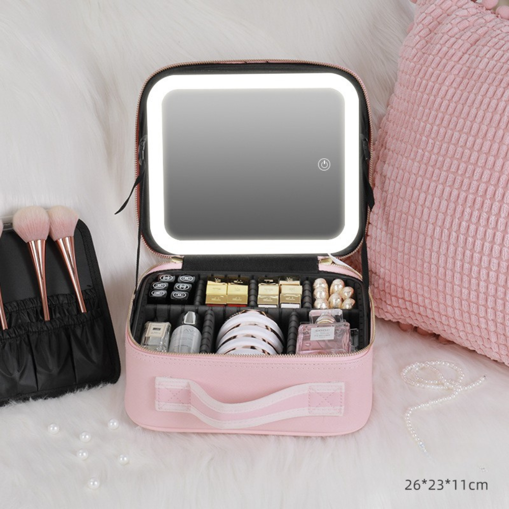 Smart LED Makeup Organizer Bag