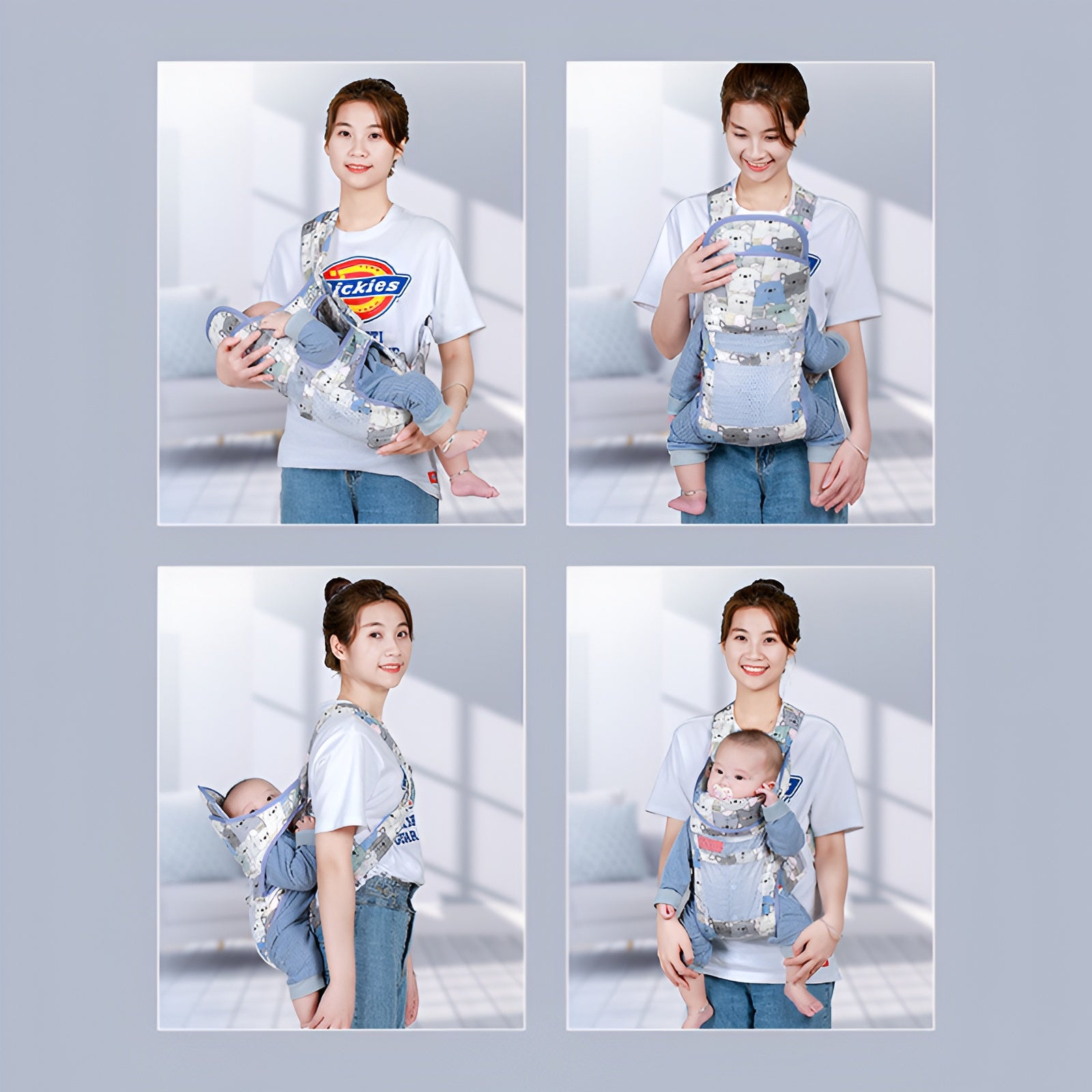 Cute Print Baby Carrier