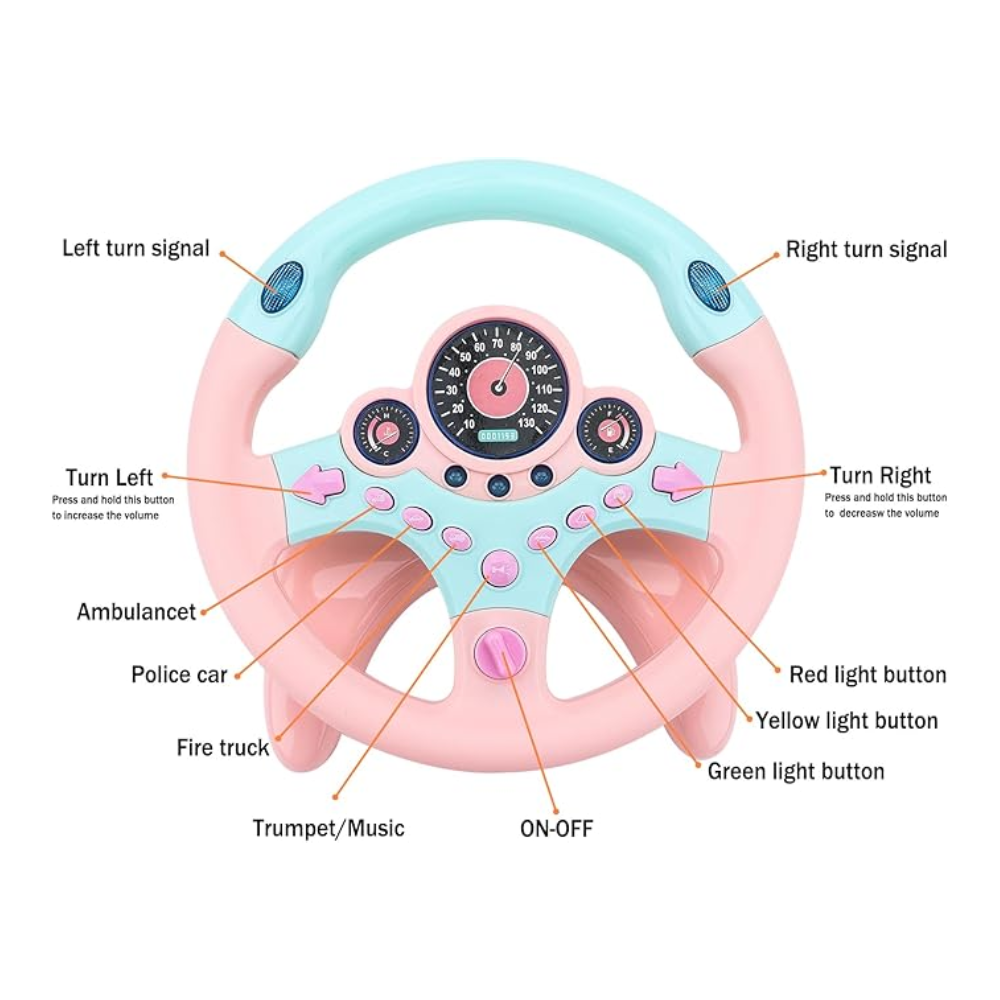 Kids Steering Wheel Toy