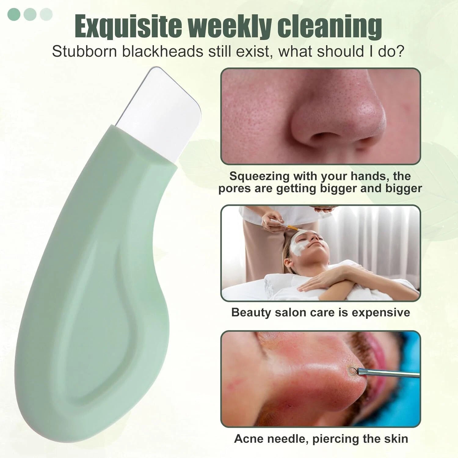 Stainless Steel Facial Acne Scrapper