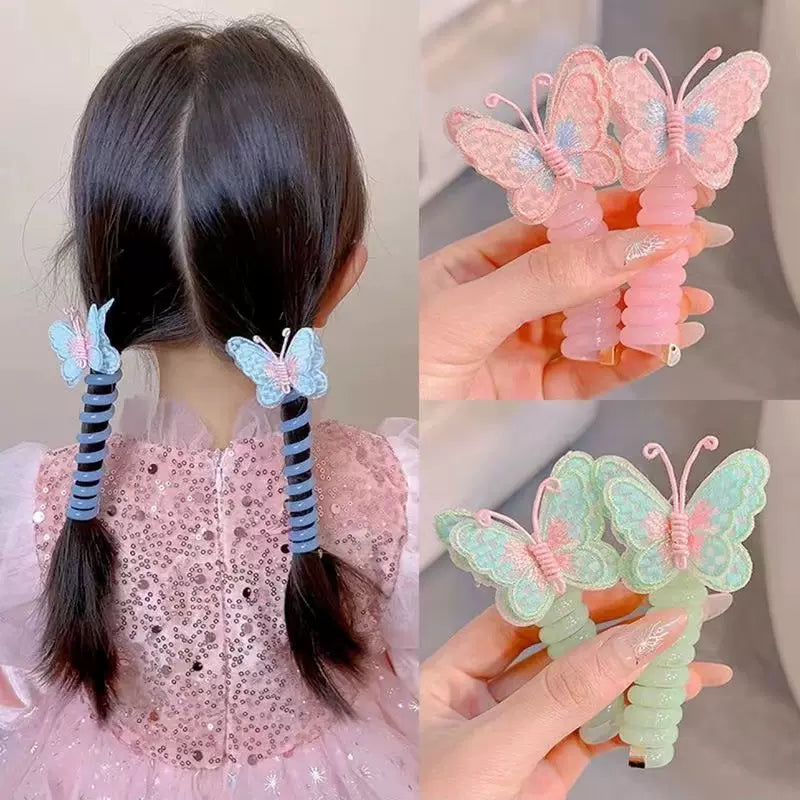 Butterfly Telephone Wire Hair Bands