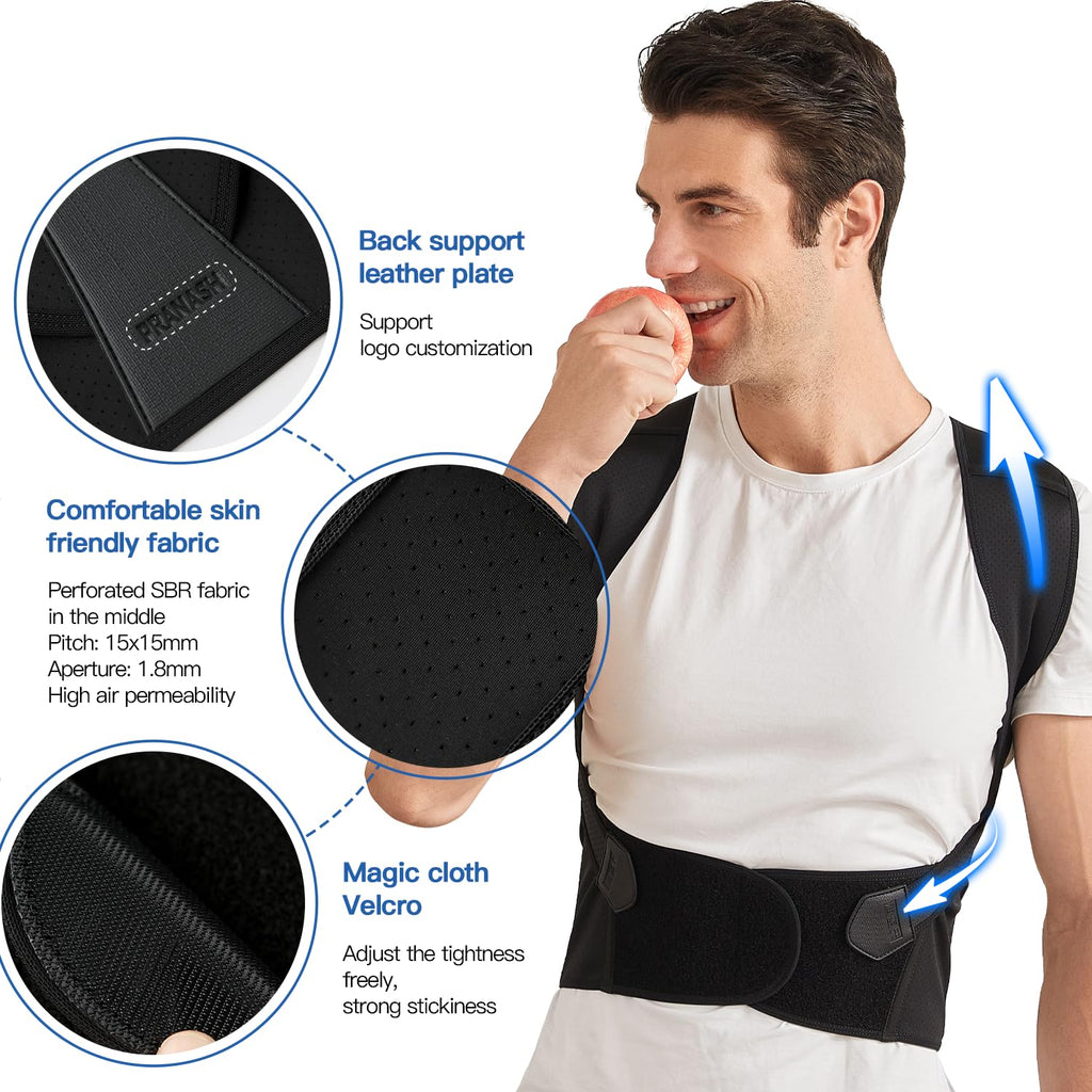 Adjustable Back Posture Corrector for Men & Women