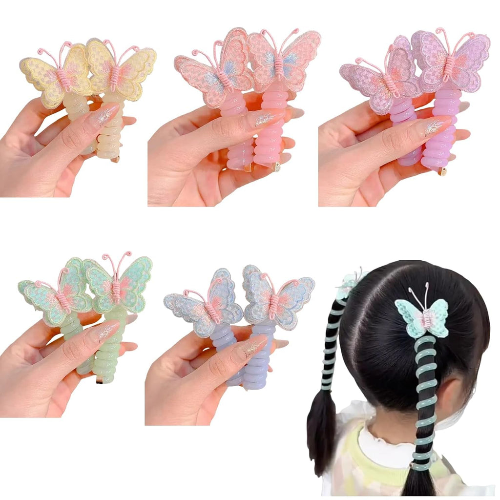 Butterfly Telephone Wire Hair Bands