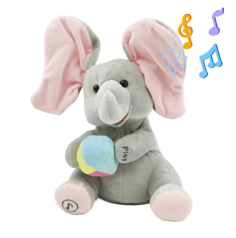 Interactive Singing Elephant Plush