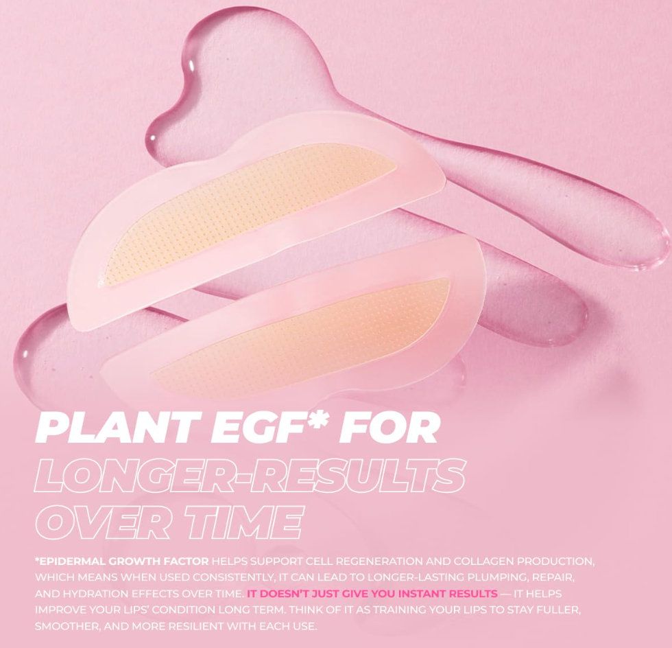 Microneedle Lip Plumping Patch